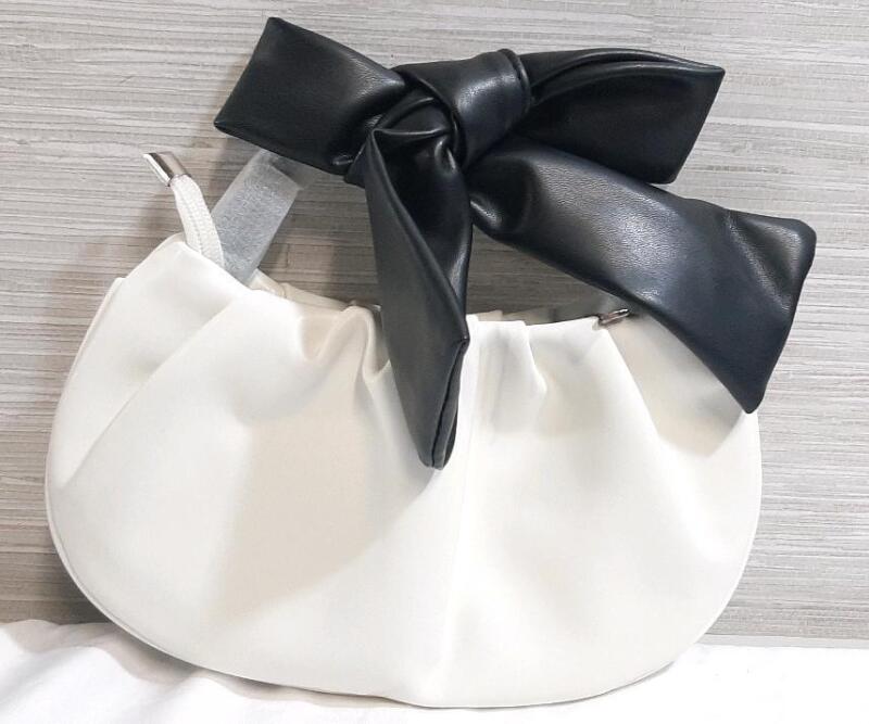 New Pleated Cloud Bow Knot Handbag