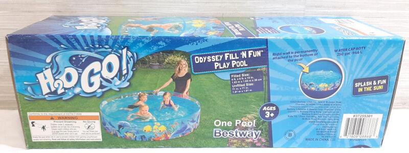 Ne2 H20 Go Odyssey Fill 'N Fun Play Pool