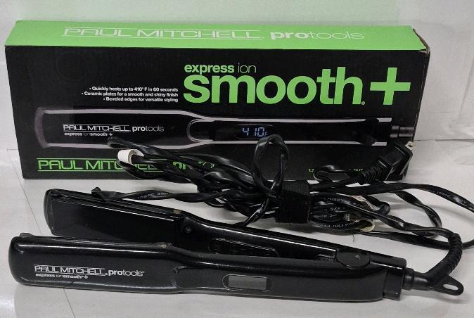 PAUL MITCHELL Protools Ceramic Plates Express Ion Smooth+ Hair Straightner - Working