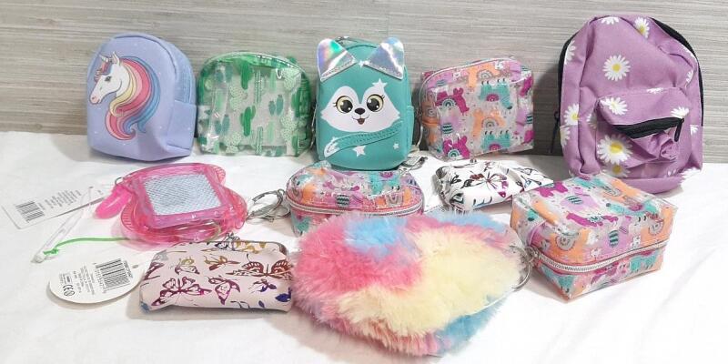 11 New Keychain Bags, Change Purses
