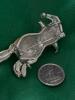 Festive Dog Brooch / Pendant Cute Enamel with Rhinestone Accents, Santa Hat & Scarf Design Detailed Craftsmanship approximately 2 x1&rsquo;&rsquo; stock photo added - 5