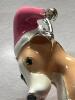 Festive Dog Brooch / Pendant Cute Enamel with Rhinestone Accents, Santa Hat & Scarf Design Detailed Craftsmanship approximately 2 x1&rsquo;&rsquo; stock photo added - 6