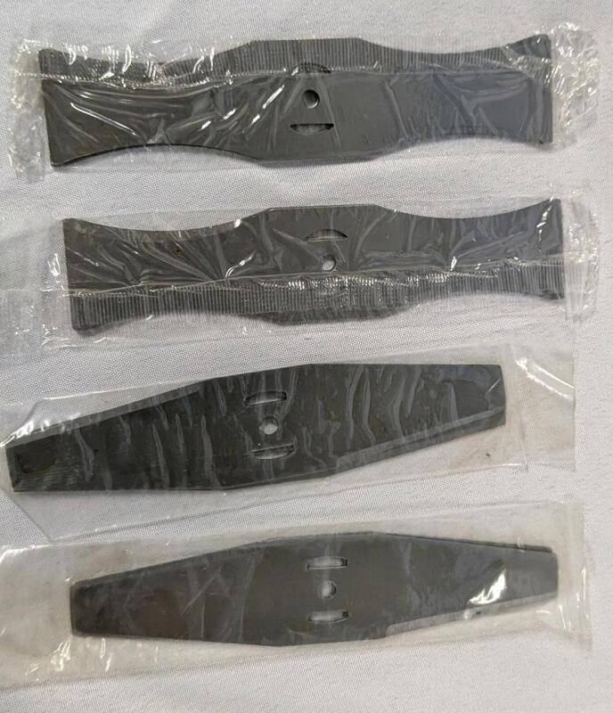 8 New Cutting Blades. 4 of Each Style. 6" Long Each