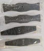 8 New Cutting Blades. 4 of Each Style. 6" Long Each