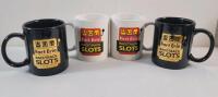 Four (4) Vintage Fort Erie Racetrack & Slots Coffee Mugs