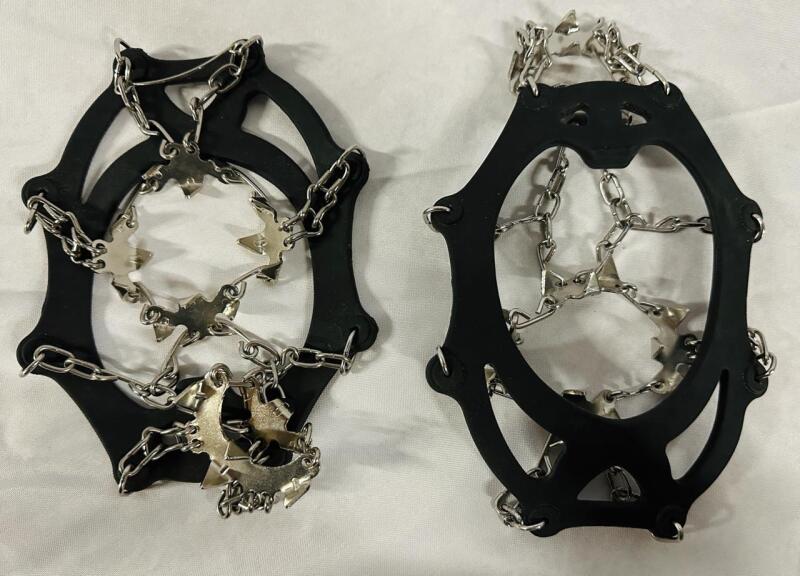 1 Pair of Crampons Ice Cleats for Winter Hiking