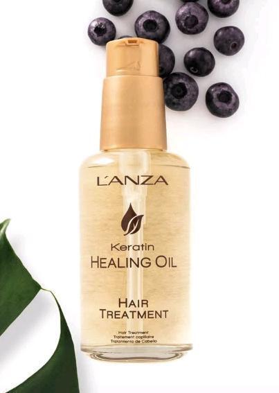 New L'Anza Keratin Healing Oil Hair Treatment 50mL Retails for $63