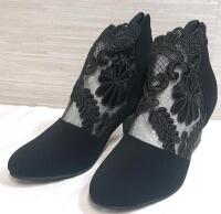 New Pair of Women's Lace Heels | Size 7.5
