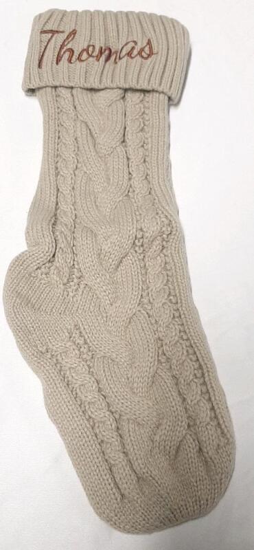 New Wool Holiday Stuffinf Sock