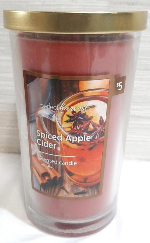 New Perfect Harvest Spiced Apple Cider Scented Candle (482g)