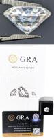 NEW 4.0ct Moissanite Lab Diamond, Round Brilliant Cut - - VVS1, GRA Report, Tests Posit with a Diamond Tester (More Brilliant Than a Diamon
