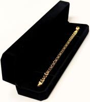 NEW 14K Gold Plated 8.0mm Cuban Link Bracelet - 8" Long