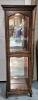 Vintage Jasper Cabinet Company Wooden 2 Level Curio Cabinet with Lights - Working