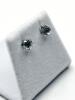 10KT White Gold Natural Aquamarine Earrings, Retail $400.00. Aquamarine is the birthstone for March.