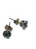 10KT White Gold Natural Aquamarine Earrings, Retail $400.00. Aquamarine is the birthstone for March. - 3