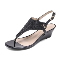 Dreampairs Low Wedge Dress Sandals. Size 11