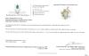 Gold Plated Sterling Silver Natural Emerald (0.65ct) with Natural White Topaz (0.14ct) Ring, Size 9, comes with APPRAISAL $330.00.Emerald is the birthstone for May. - 3