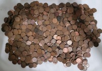 6+lbs Canadian Penny Lot , Various Years & Condition