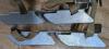 Vintage Dominion Strap on Skates. 7" From Tip to Tip - 3