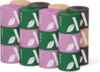New Amazon Aware 100% Bamboo 3-Ply Toilet Paper, Unscented, 24 Rolls, FSC Certified, 350 Sheets, 8400 Count, Pack of 24, Plastic-Free