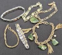 6 Vintage & Modern Bracelet Lot
