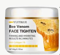 New Yuitiku&eacute; Bee Venom Facial Firming Cream 60G Hypoallergenic with Collagen, Vitamin E And Hyaluronic Acid Moisturizing Skincare Hypoallergenic exp:02/05/2028 stock photos added