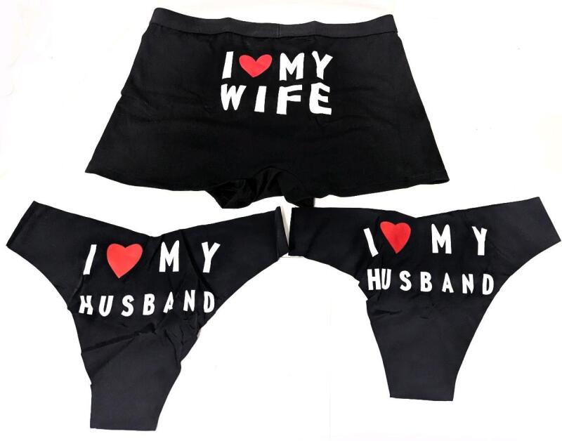 New Size LG Men's & Med Women's Husband Wife Undies