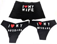 New Size LG Men's & Med Women's Husband Wife Undies