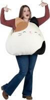 New Jazwares Adult Squishmallow Cam the Cat Costume - Plush Calico Cat Vest for Halloween and Cosplay - One Size Standard