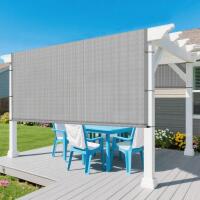 New FLORALEAF 12'&Atilde;&mdash;16' Pergola Shade Cover Universal Replacement Canopy for Outdoor Patio Porch Backyard Gazebo with Grommets Weighted Rods