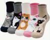 5 Pairs Women's Cute Cat Crew Socks | Soft Breathable Mid-Calf Socks with Assorted Colors & Patterns Machine Washable 95% Polyester 5% Spandex stock photos added 8.27 x 3.15&rsquo;&rsquo; Siamese, Tuxedo,Turkish Angora, Scottish Fold, American Shorthair