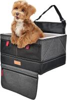 New URBANTRANSIT Pet Booster Seat - Premium Quality Safety Car Seat for Dogs Under 24 lbs - Easy and Comfortable Solution for Safely Transporting Your Pet in The Car - Fits Most Standard Vehicles