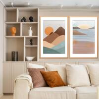 New Tinkeps 24x36 Metal Poster Frame - 24 x 36 Aluminum Picture Frame with Mat for 20x30 Photo, Tempered Glass Cover, Rose Gold Wall Hanging Photo Frame for Home Decor