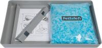 New PetSafe ScoopFree Reusable Tray with Crystal Litter - Reduces Waste - Durable Plastic Litter Insert - Fast-Acting Odor Control - Easy to Clean - Self-Cleaning Litter Box Compatible