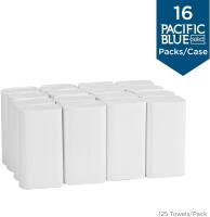 New Pacific Blue Select Multifold Premium 2-Ply Paper Towels by GP PRO (Georgia-Pacific),White, 21000,125 Paper Towels Per Pack,16 Packs Per Case