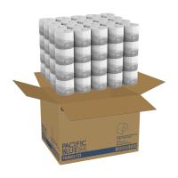 New Pacific Blue Basic Standard Roll Embossed 2-Ply Toilet Paper by GP PRO (Georgia-Pacific), 80 Rolls per Case