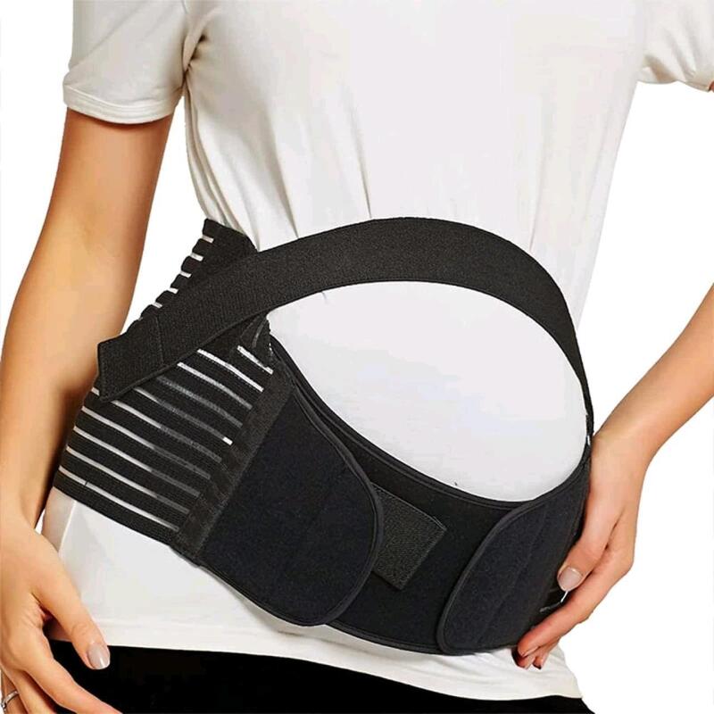 New Size 2XL Women's Maternity Support Belt (Black)