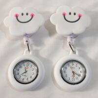 Two (2) Nurse Retractable Clip-On Watch Fob . Both Require Battery , Untested