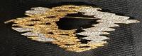 Vintage D'Orlan Brooch 3.5" Long