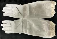 2 As-New Size XL Beekeeping Gloves, White, 21&rdquo; Long