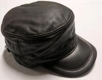 New Faux Leather Hat. Adjustable Size
