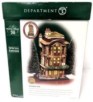 As-New Department 56 DICKENS' VILLAGE Special Edition"Canadian Pub" Light-Up Building