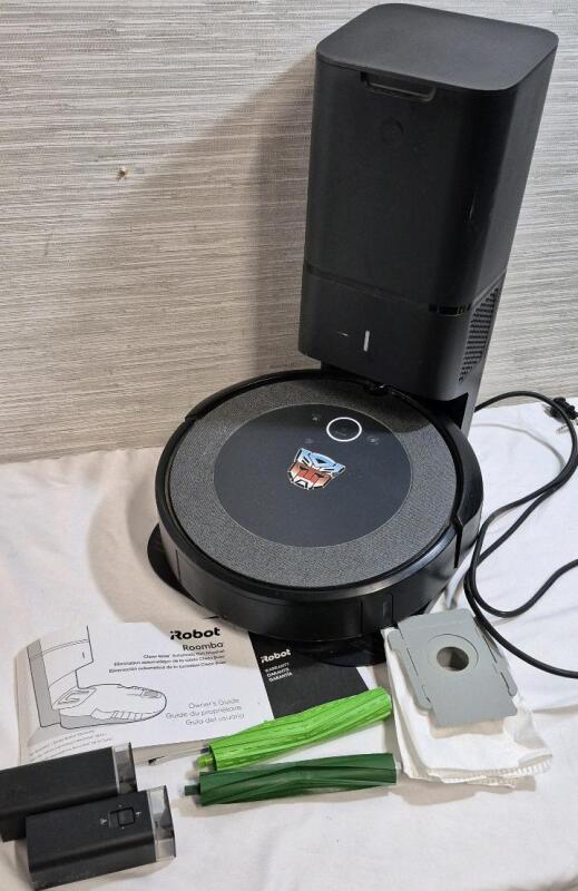 iRobot Roomba i3 Electric Vacuum with Charging Station & Automatic Dirt Disposal & Acessories-Powers Up and Leaves Docking Station To Clean