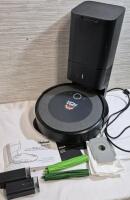 iRobot Roomba i3 Electric Vacuum with Charging Station & Automatic Dirt Disposal & Acessories-Powers Up and Leaves Docking Station To Clean