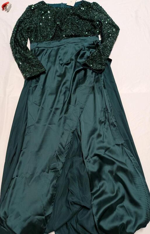 New Size XL Women's Slitted Dress