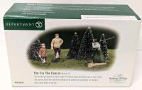 Department 56 DICKENS' VILLAGE "Par For The Course" 3pc Figure Set