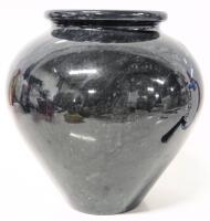 Super Heavy Marble Stone Vase, 6" Tall, No Cracks, Rough Spot Near Base, Possible Repair (Feels Slightly Raised)