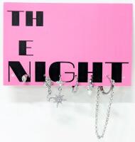 6pc New THE NIGHT Body Jewelry, 3 Hoop-Style, 2 Stud-Types, Up to 1.5" Long