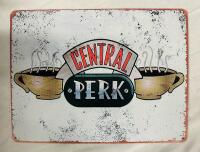 Central Perk (Friends) Metal Sign, 16&rdquo; x 12&rdquo;