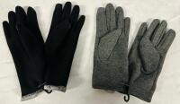 2 New Pairs of Women&rsquo;s Winter Gloves with Phone-Compatable Fingertips